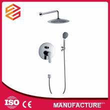 concealed shower set chrome in-wall shower set